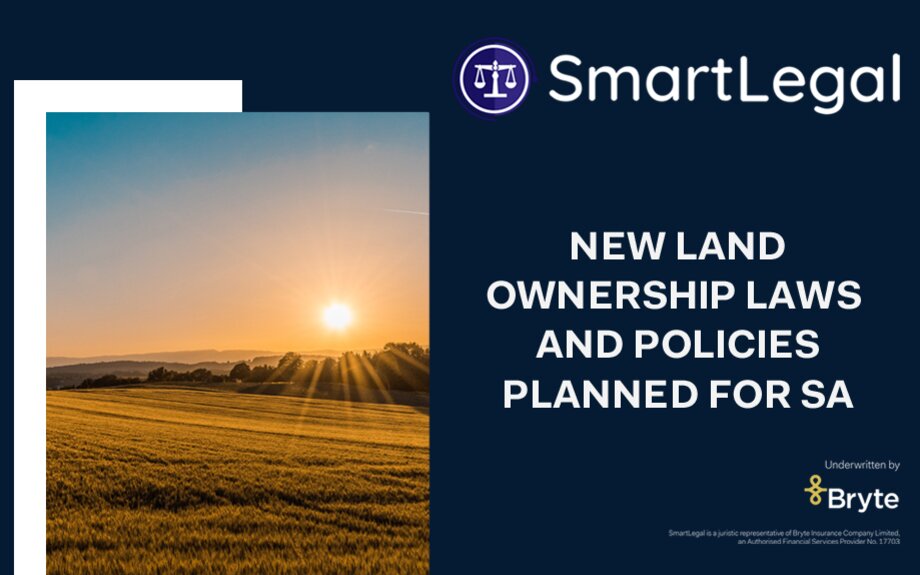 New Land Ownership Laws and Policies Planned for SA elink