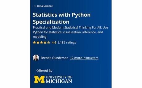 Statistics with Python Specialization