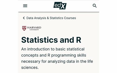Statistics and R