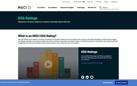 ESG Investing: ESG Ratings