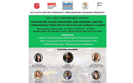Keynote, NYDIS Fall 2023 Preparedness Summit: Navigating Flood Disasters and Housing Justice