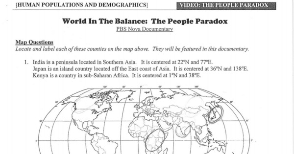World In Balance People Paradox | elink
