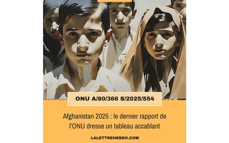 Rapport du secrétaire général de l'ONU A/80/366 S/2025/554