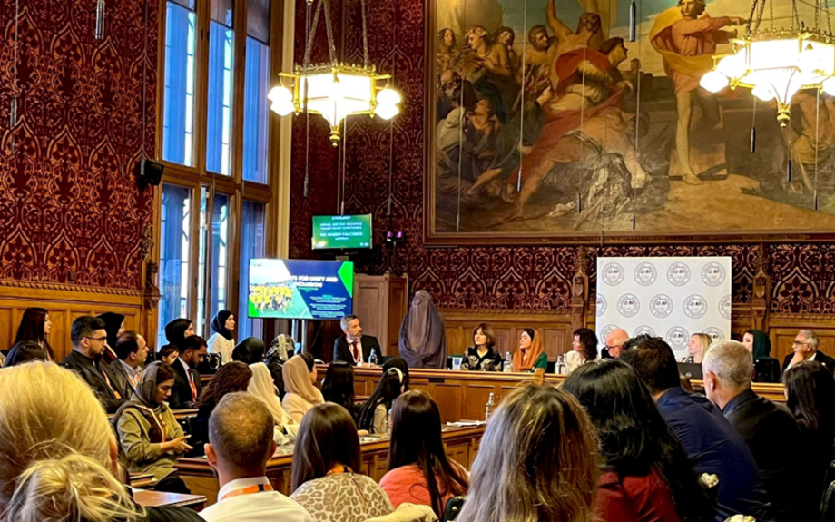 10 juin 2025 - Londres, Chambre des communes, Conférence internationale sur les femmes ...