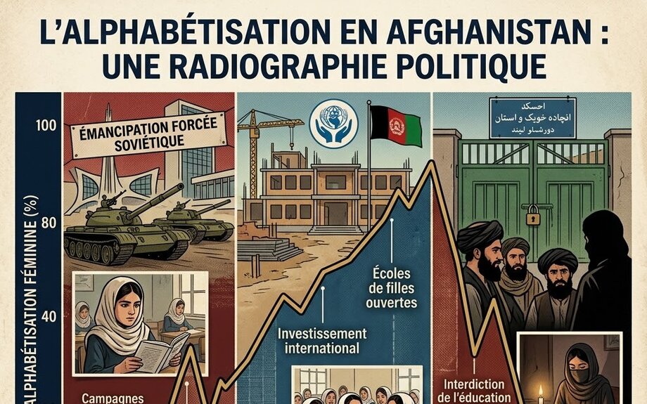 Alphabétisation en Afghanistan : une fracture de genre traversant cinquante ans de politique