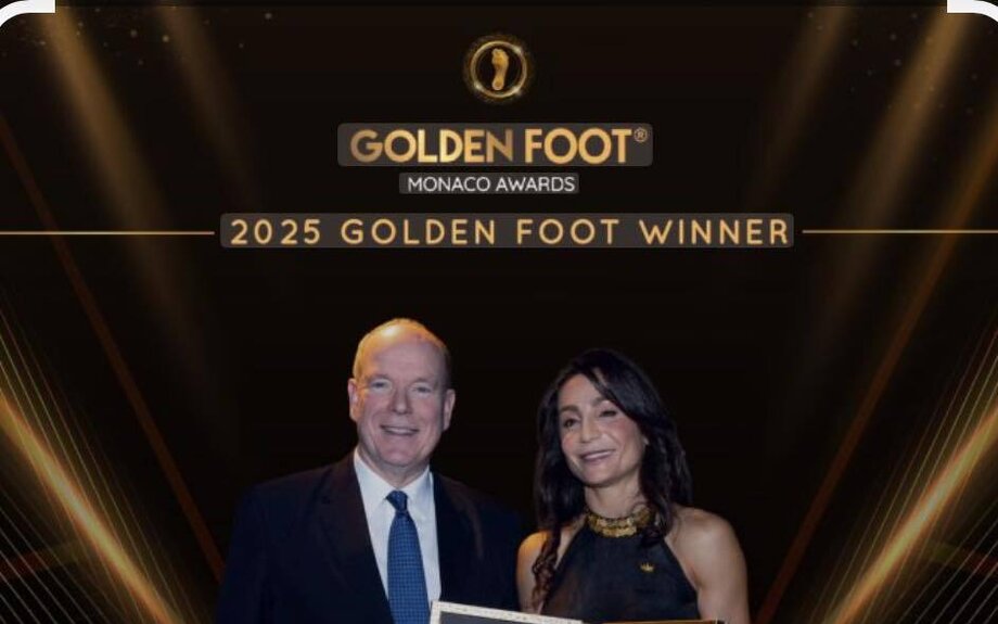 Nadia Nadim, Golden Foot Monaco 2025