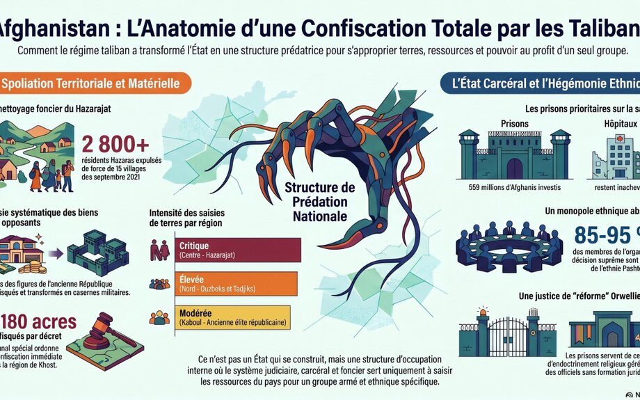 État des lieux : L'Afghanistan sous les talibans, anatomie d'une confiscation totale