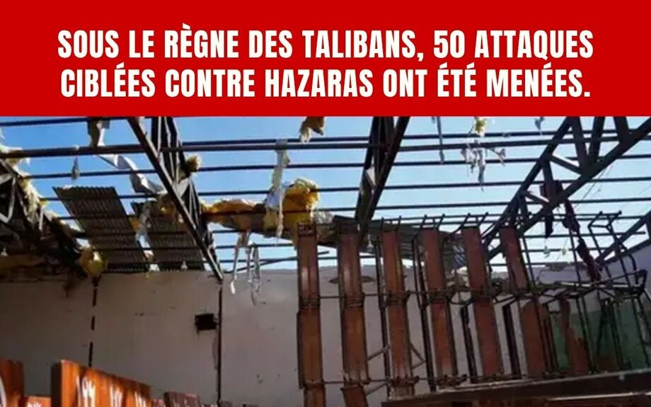 Sous le règne des talibans, 50 attaques ciblées contre les Hazaras ont été menées. - LA...