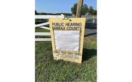 Fairfax Public Notice Signs Face Scrutiny
