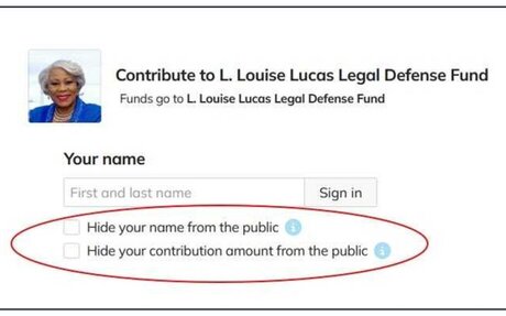 Lucas fund has transparency opt-out