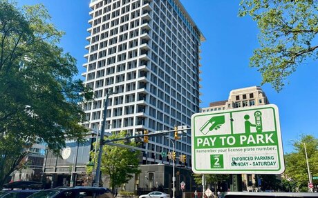 What are the parking rules for public meetings at City Hall? The city is looking into it