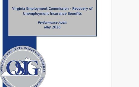 Audit: Va. wrote off $301M in unemployment overpayments from 2021-25