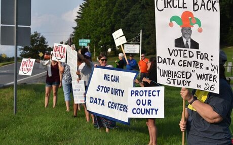 Elected official bars media from attending Google data center campus town hall