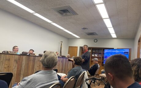 The town of Rich Creek has a government again. For a while, at least.