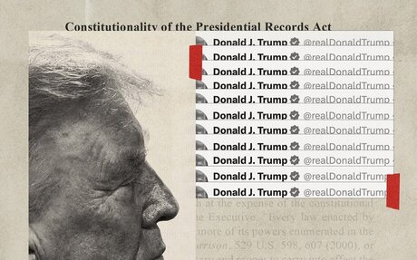 Trump library says no Twitter DMs can be found, despite evidence he sent them