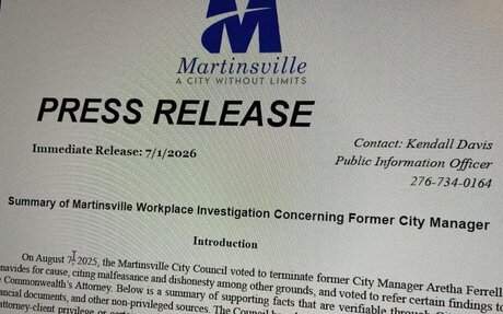 Martinsville releases investigation summary