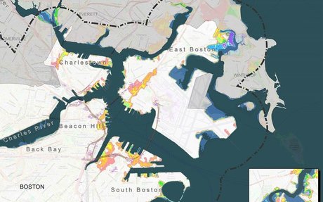 Maps of the Charles River, Boston | elink