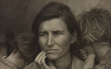 Human Erosion in California (Migrant Mother) (Getty Museum)