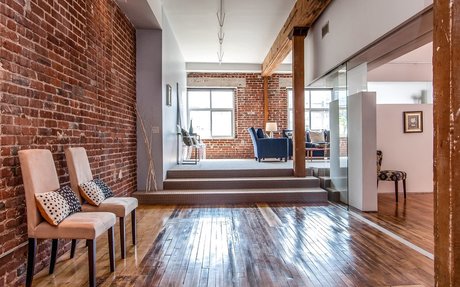 Glass-Roomed Live/Work in Arts District's Molino Street Lofts
