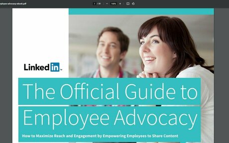 The Official Guide To Employee Advocacy #Guide