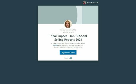 Tribal Impact - Top 10 Social Selling Reports 2021 #SocialSelling